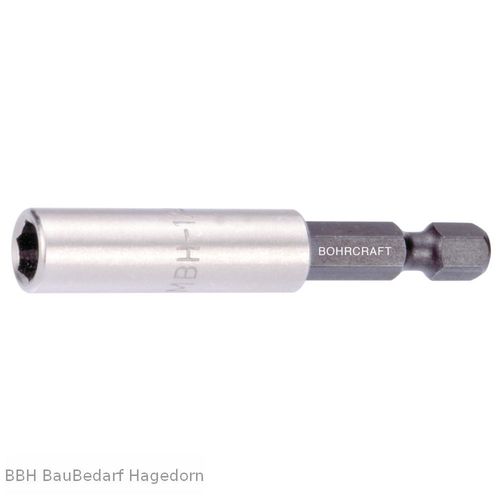 Magnethalter für Bits mit 1/4" Aufnahme 60 mm lang
